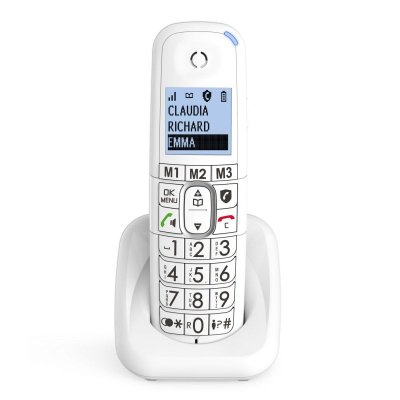 ALCATEL T&eacute;l&eacute;phone fixe sans fil  XL785 Blanc