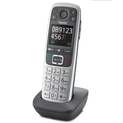 GIGASET T&eacute;l&eacute;phone fixe sans fil E560 HX Argent