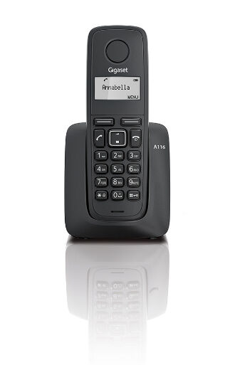 GIGASET T&eacute;l&eacute;phone fixe sans fil  A116 SOLO NOIR