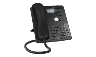 SNOM T&eacute;l&eacute;phone IP  D715 Noir 12 lignes