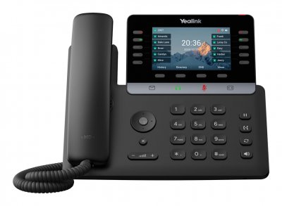 YEALINK T&eacute;l&eacute;phone Ip  Sip-t74w Wi-fi Poe Noir