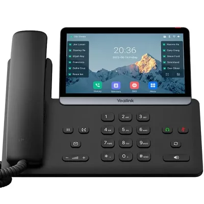 T&eacute;l&eacute;phone Ip Yealink Sip-t77u Poe Noir