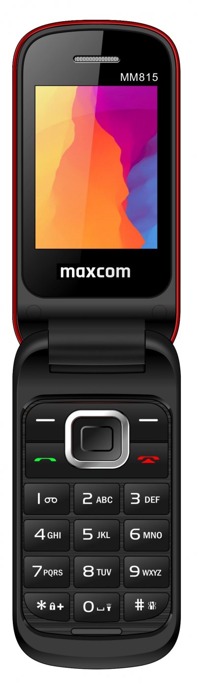 MAXCOM T&eacute;l&eacute;phone  Comfort MM815 Dual SIM Rouge