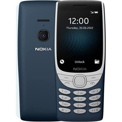 NOKIA T&eacute;l&eacute;phone portable basique  8210 2.8"" Double SIM 128 Mo Bleu