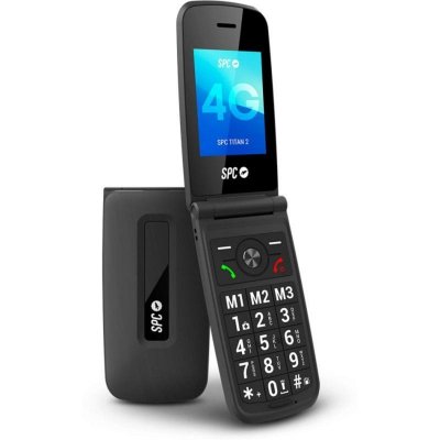 SPC T&eacute;l&eacute;phone portable -  - Titan 2 - 4G - Touches XL - Volume 105dB - Noir