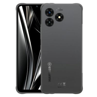 HAMMER T&eacute;l&eacute;phone R&eacute;sistant &Eacute;tanche &Eacute;l&eacute;gant IP69 Batterie 6000mAh Blade Va 5G  Noir 