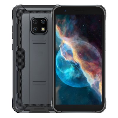 YONIS T&eacute;l&eacute;phone Robuste 5,7'' Smartphone Antichoc Android 11 Durci Etanche IP68 + SD 4Go Noir