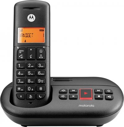 MOTOROLA T&eacute;l&eacute;phone Sans Fil F52000K51O1AES03 Noir 