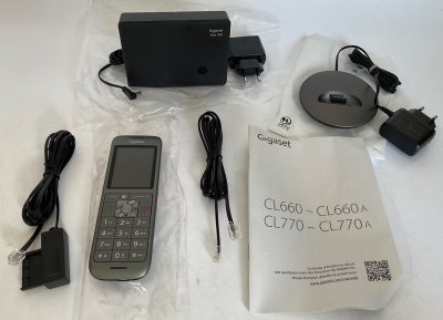 GIGASET T&eacute;l&eacute;phone sans fil  CL660 Solo Noir