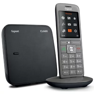 GIGASET T&eacute;l&eacute;phone sans fil  CL660 Solo Noir