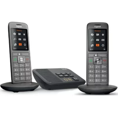 GIGASET T&eacute;l&eacute;phone sans fil  CL660A Duo Noir