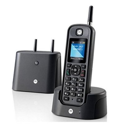 MOTOROLA T&eacute;l&eacute;phone Sans Fil  O201 Noir