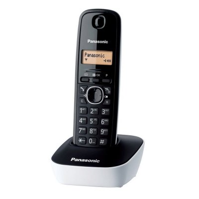 PANASONIC T&eacute;l&eacute;phone sans fil  kx-tg1611spw blanc