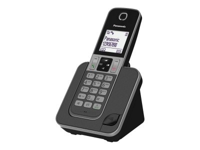 PANASONIC T&eacute;l&eacute;phone sans fil  KX-TGD310FRB 