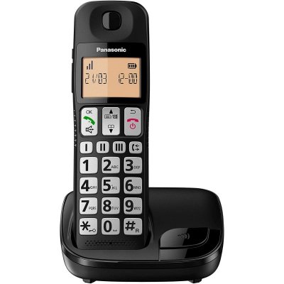 PANASONIC T&eacute;l&eacute;phone sans fil  kx-tge310spb noir
