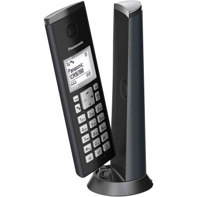 PANASONIC T&eacute;l&eacute;phone sans fil  kx-tgk210spb dect noir