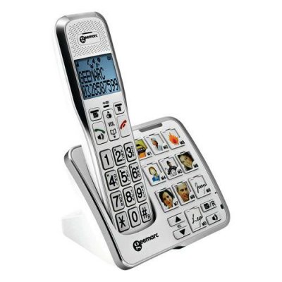 GEEMARC T&eacute;l&eacute;phone sans fil senior  amplidect 595 photo (son ultra amplifi&eacute;)