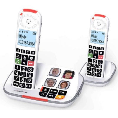SWISSVOICE T&eacute;l&eacute;phone sans fil swiss voice xtra2355duo ATL1424003