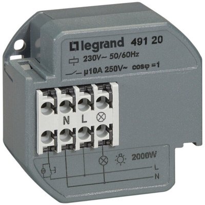 LEGRAND T&eacute;l&eacute;rupteur 1p 230V 10 ax