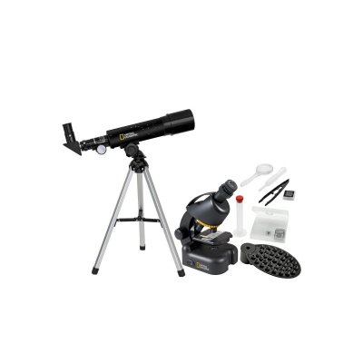 BRESSER T&eacute;lescope compact + microscope et suppor