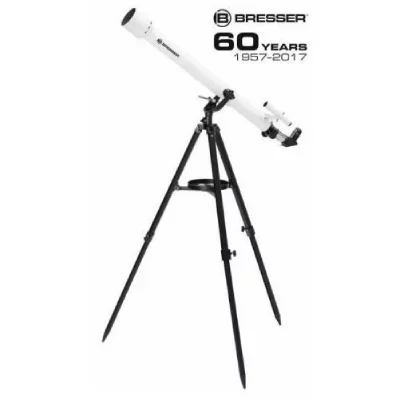 BRESSER T&eacute;lescope r&eacute;fracteur  Classic 60/900 AZ avec Monture azimutale