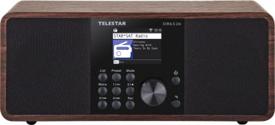 TELESTAR  DIRA S 24i Portable Num&eacute;rique Noir, Bois