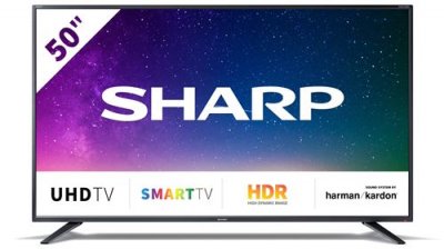SHARP T&eacute;l&eacute;viseur 4K 50 '' 127 cm  50BJ2E