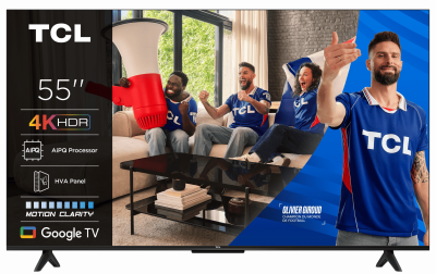 TCL T&eacute;l&eacute;viseur LED  55 pouces 55P6K UltraHD 4K Dolby Audio HDR10 Google