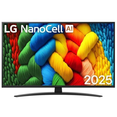 LG T&eacute;l&eacute;viseur -  - 43NANO81A3A - 43 pouces - 4K UHD - NanoCell HDR