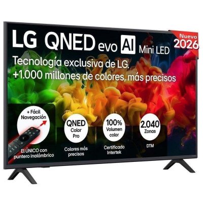 LG T&eacute;l&eacute;viseur  QNED 4K Mini-LED 65QNED80B6B contraste immersif
