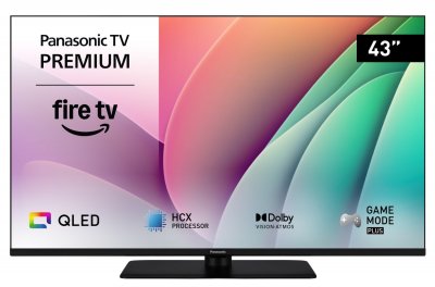 PANASONIC T&eacute;l&eacute;viseur  W80 43w80aezc 43"" 3840x2160 Qled 4k Noir