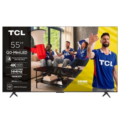 TCL T&eacute;l&eacute;viseur  MiniLED 55"" 55C6K UltraHD 4K avec son Onkyo et Google TV