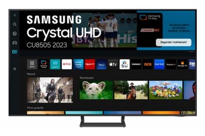 SAMSUNG T&eacute;l&eacute;viseur UHD 4K 138 cm  TU55CU8505