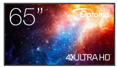 OPTOMA T&eacute;l&eacute;vision LED 65' 4K UHD -  - Android 11 - Wi-Fi - Blanc