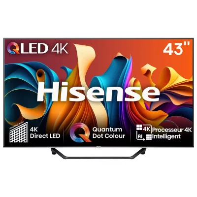 HISENSE T&eacute;l&eacute;vision QLED 43"  43A7NQ
