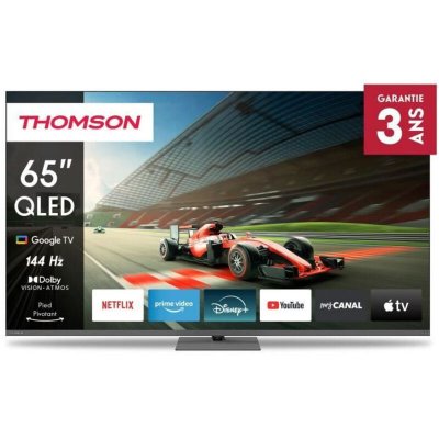 THOMSON Television TV 65QG7C04 TV QLED 65 164 cm 4K UHD 3840 2160 144 Hz Dolby Vision