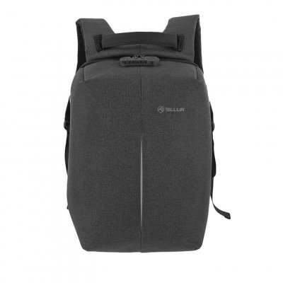TELLUR  Anti-theft V2 Sac &agrave; dos loisir, 47 cm, 30 L, Noir