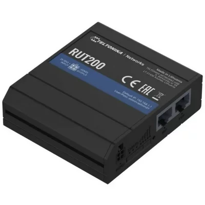TELTONIKA  RUT200 Industrial LTE WiFi Router (Quectel) RUT200010000