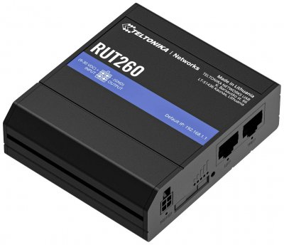TELTONIKA  RUT260 4G/LTE Cat 6 Industrial Router RUT260000000