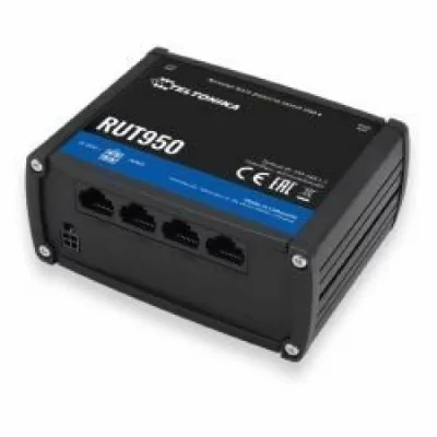 TELTONIKA NETWORKS Teltonika RUT950 routeur sans fil Fast Ethernet 4G Noir RUT950U022C0