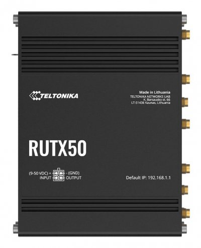 TELTONIKA  RUTX50 routeur sans fil Gigabit Ethernet RUTX50320000