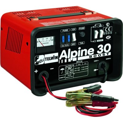 TELWIN  - Chargeur de batterie auto 230V 12-24V - Alpine 30 Boost