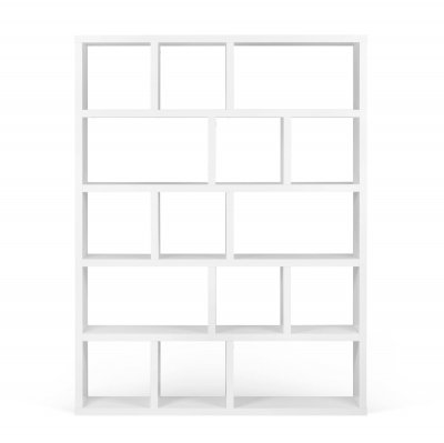 Tema home Biblioth&egrave;que Berlin H.198 x L. 150 cm - Blanc