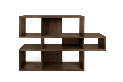 Tema home Biblioth&egrave;que London H. 100 x L.156 cm - Noyer