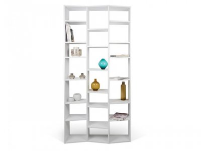 Tema home Biblioth&egrave;que Valsa H.224 x L.108 cm - Blanc