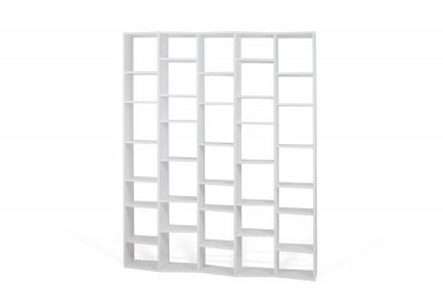 Tema home Biblioth&egrave;que Valsa H.224 x L.182 cm - Blanc