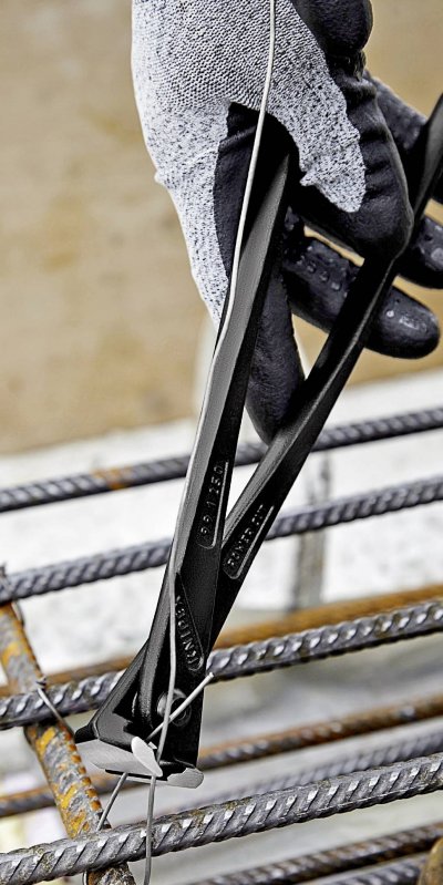KNIPEX Tenaille Russe 300mm D&eacute;multipli&eacute;e Noire - T&ecirc;te Polie - Capacit&eacute; 38mm