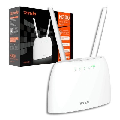 TENDA  4G06 Router WiFi 4G VoLTE N300