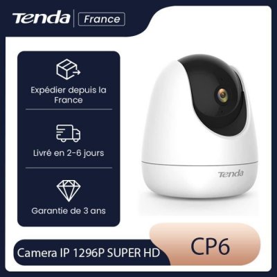 TENDA  Cp6 Security Camera Blanc