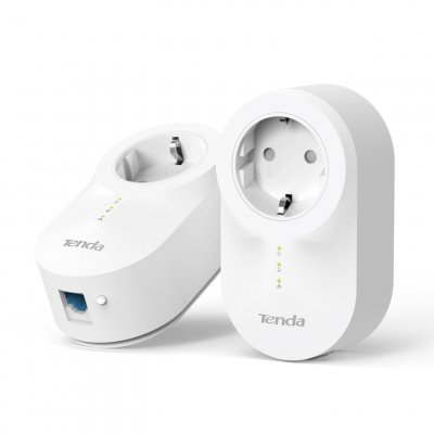 TENDA  Ph6 Kit Schucko Av1000 Plc Adapter Blanc